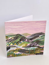 Load image into Gallery viewer, Greeting card set - Pink landscapes