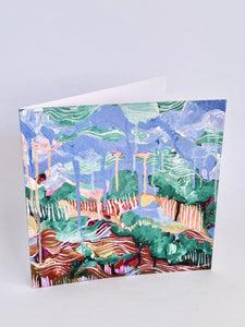 Greeting card set - Earthy landscapes