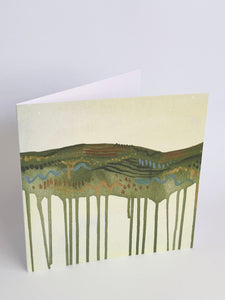 Greeting card set - Earthy landscapes